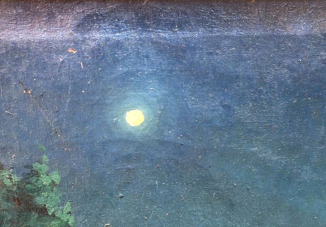 Oil painting Night landscape Semenyuta Vasily Ivanovich - 6