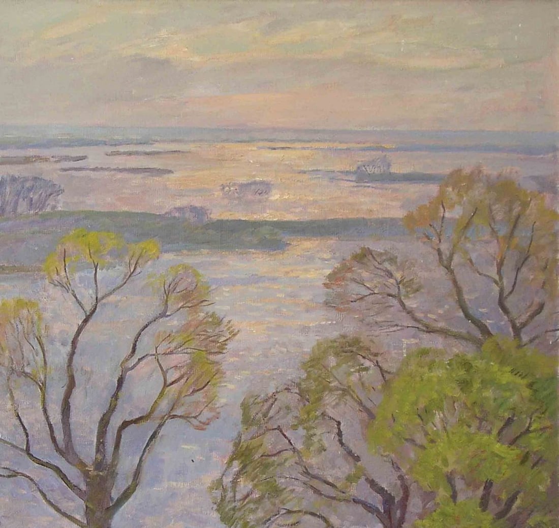 Oil painting Flood Rapoport Boris Naumovich - 3