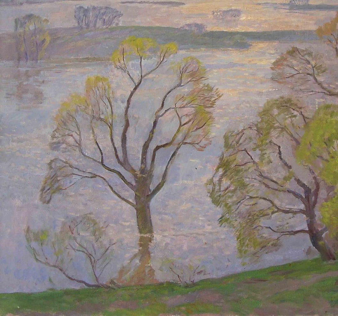 Oil painting Flood Rapoport Boris Naumovich - 4