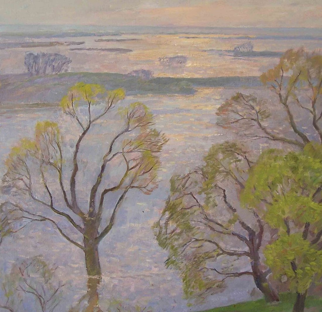 Oil painting Flood Rapoport Boris Naumovich - 6