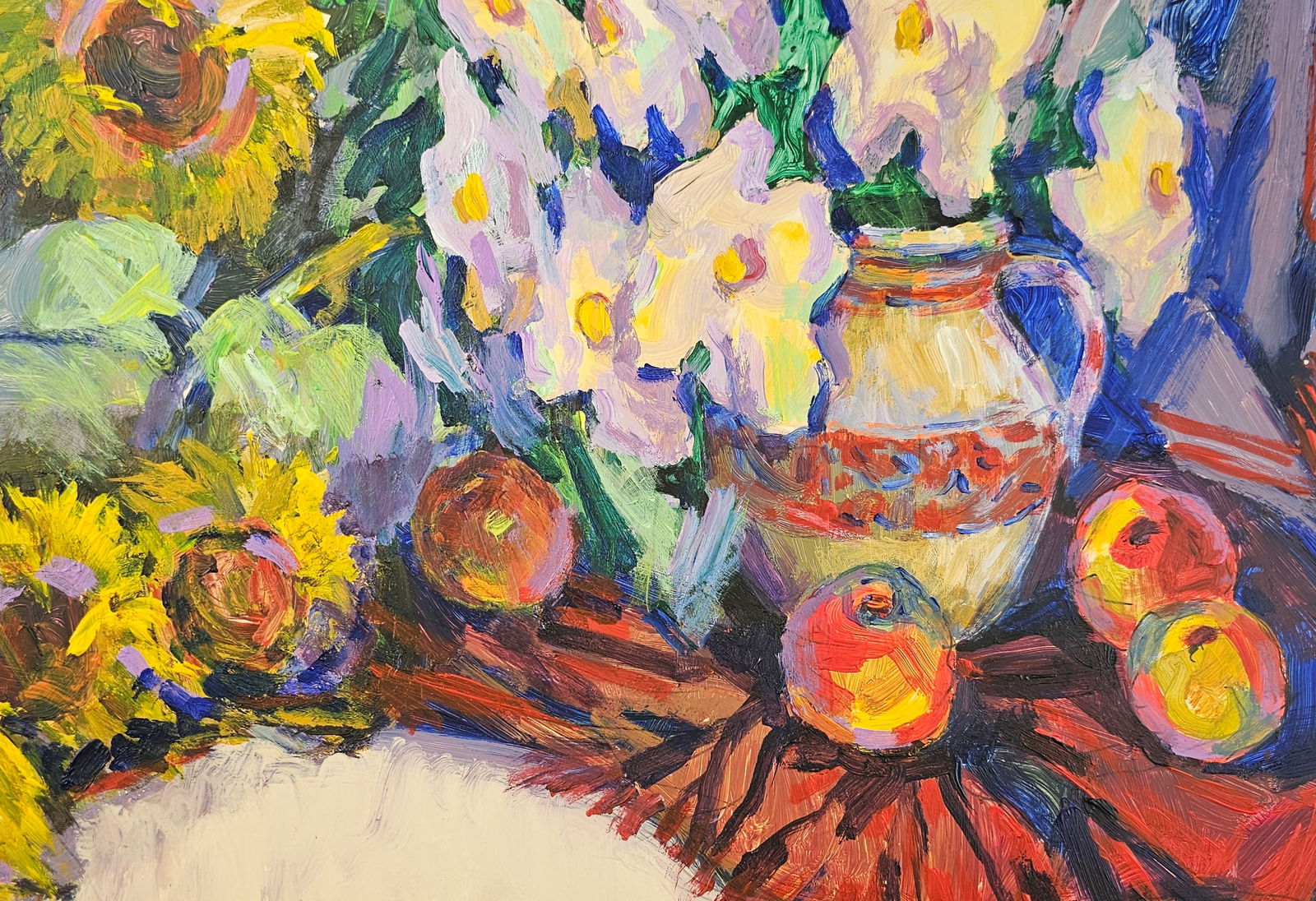 Acrylic painting still life Vyacheslav Petrovich Babac - 7