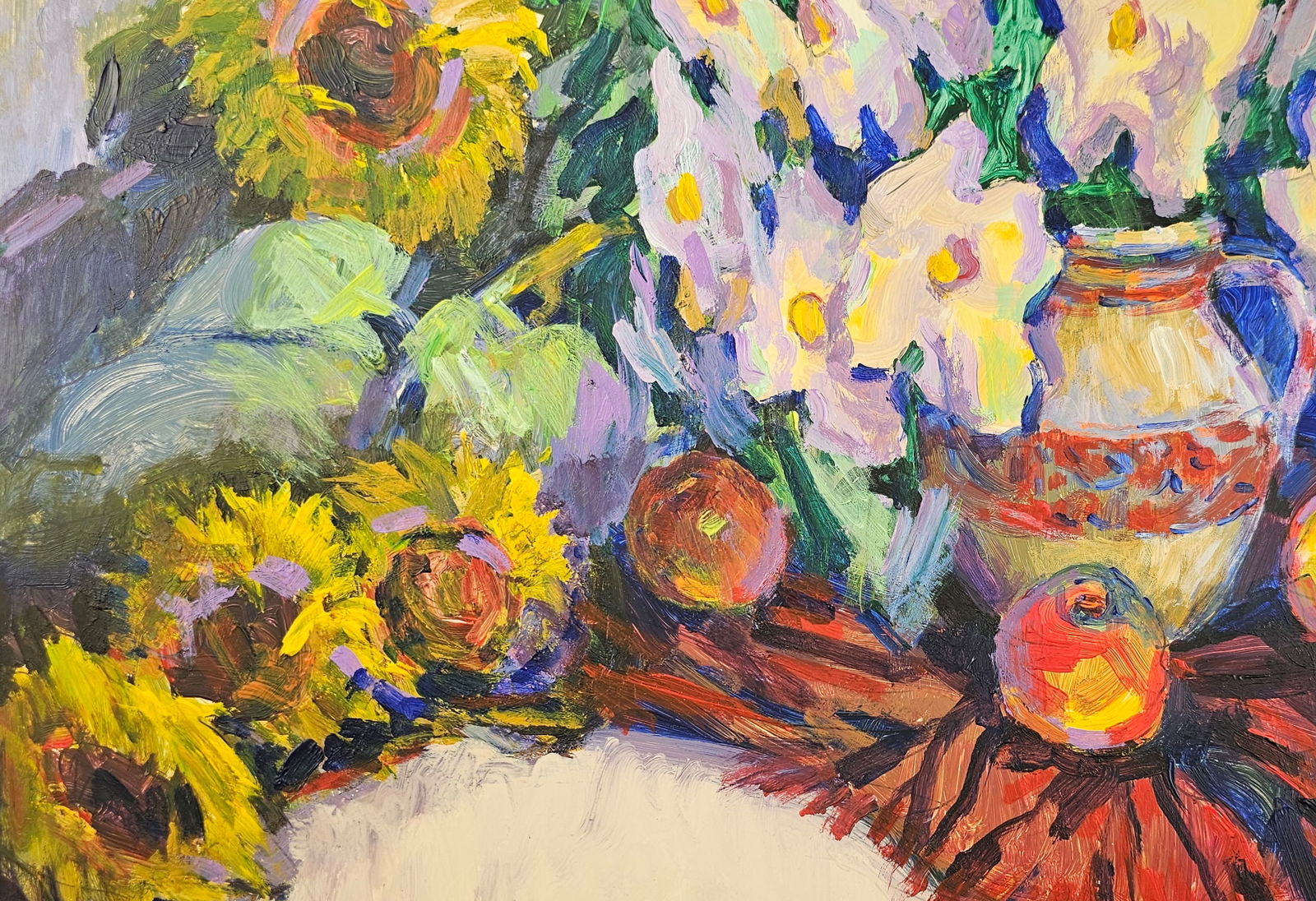 Acrylic painting still life Vyacheslav Petrovich Babac - 8