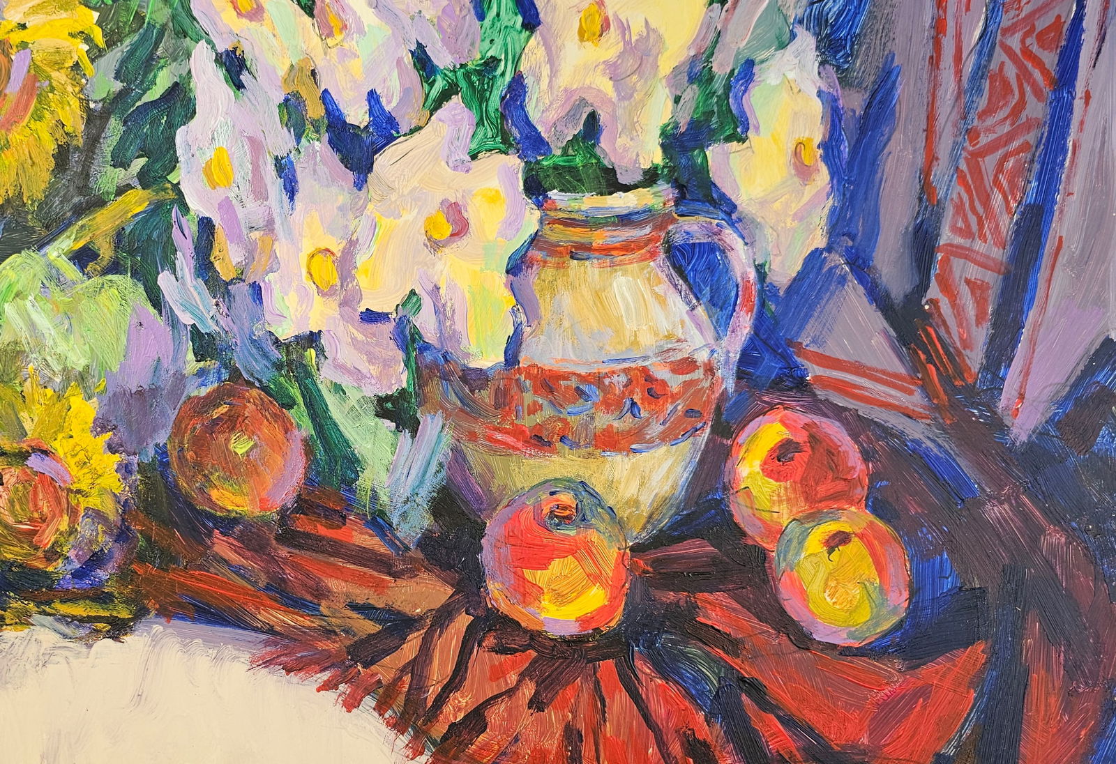 Acrylic painting still life Vyacheslav Petrovich Babac - 9