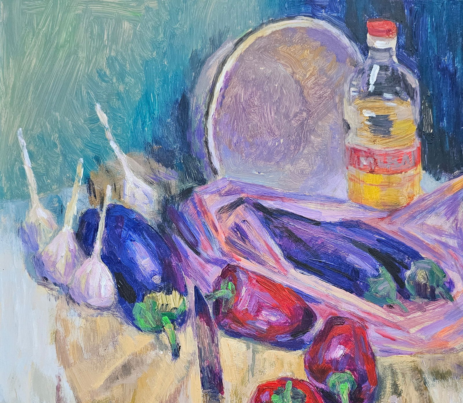 Acrylic painting still life Vyacheslav Petrovich Babac - 3