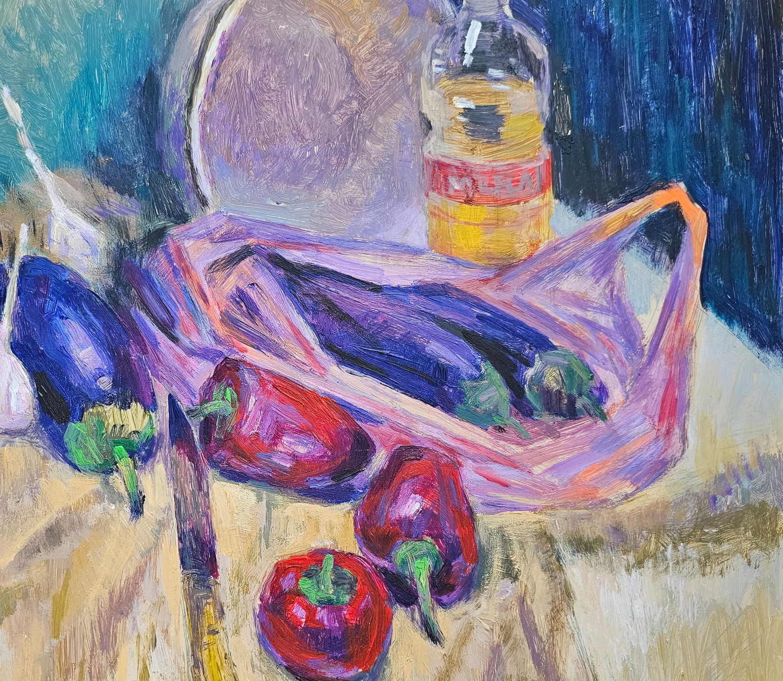 Acrylic painting still life Vyacheslav Petrovich Babac - 9