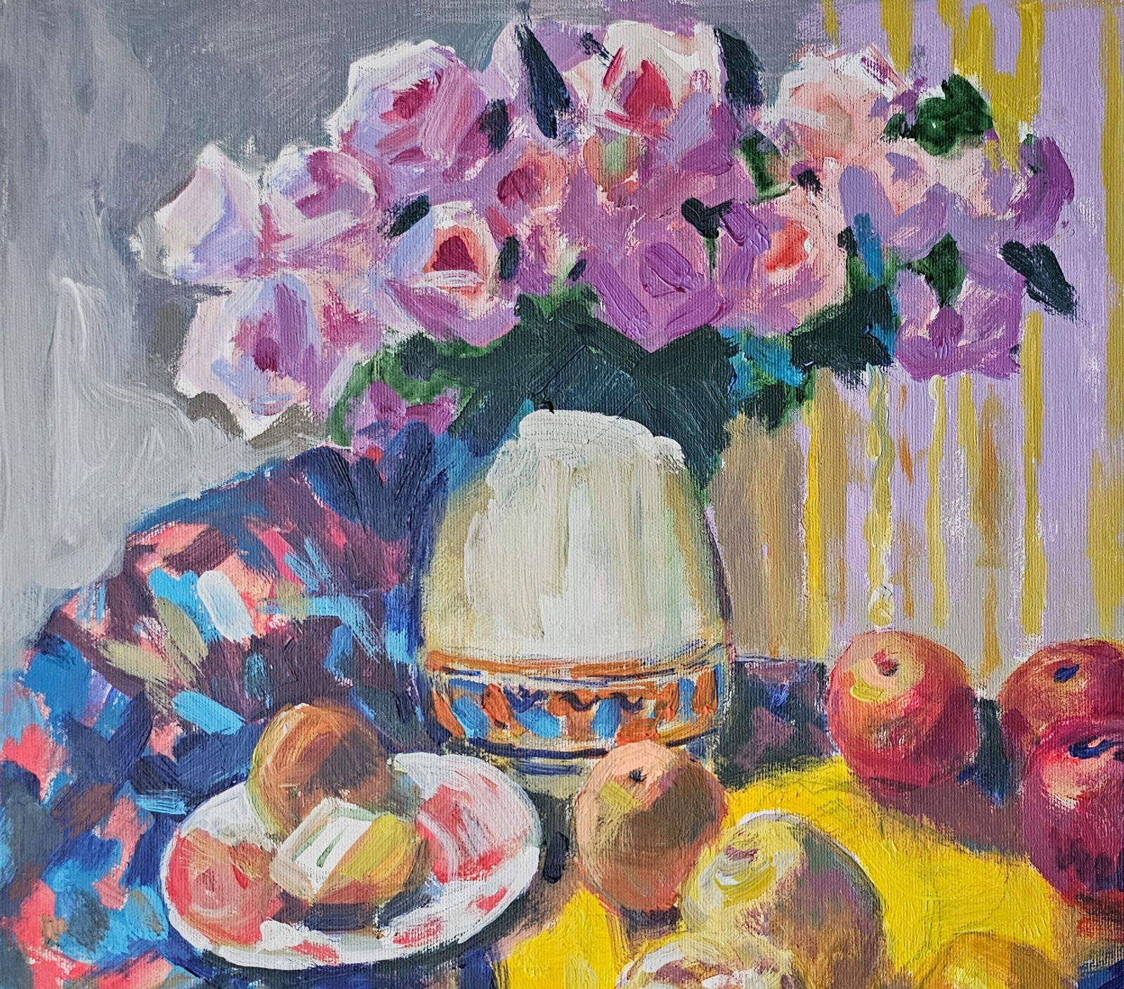 Acrylic painting Gifts of autumn Vyacheslav Petrovich Babac - 3