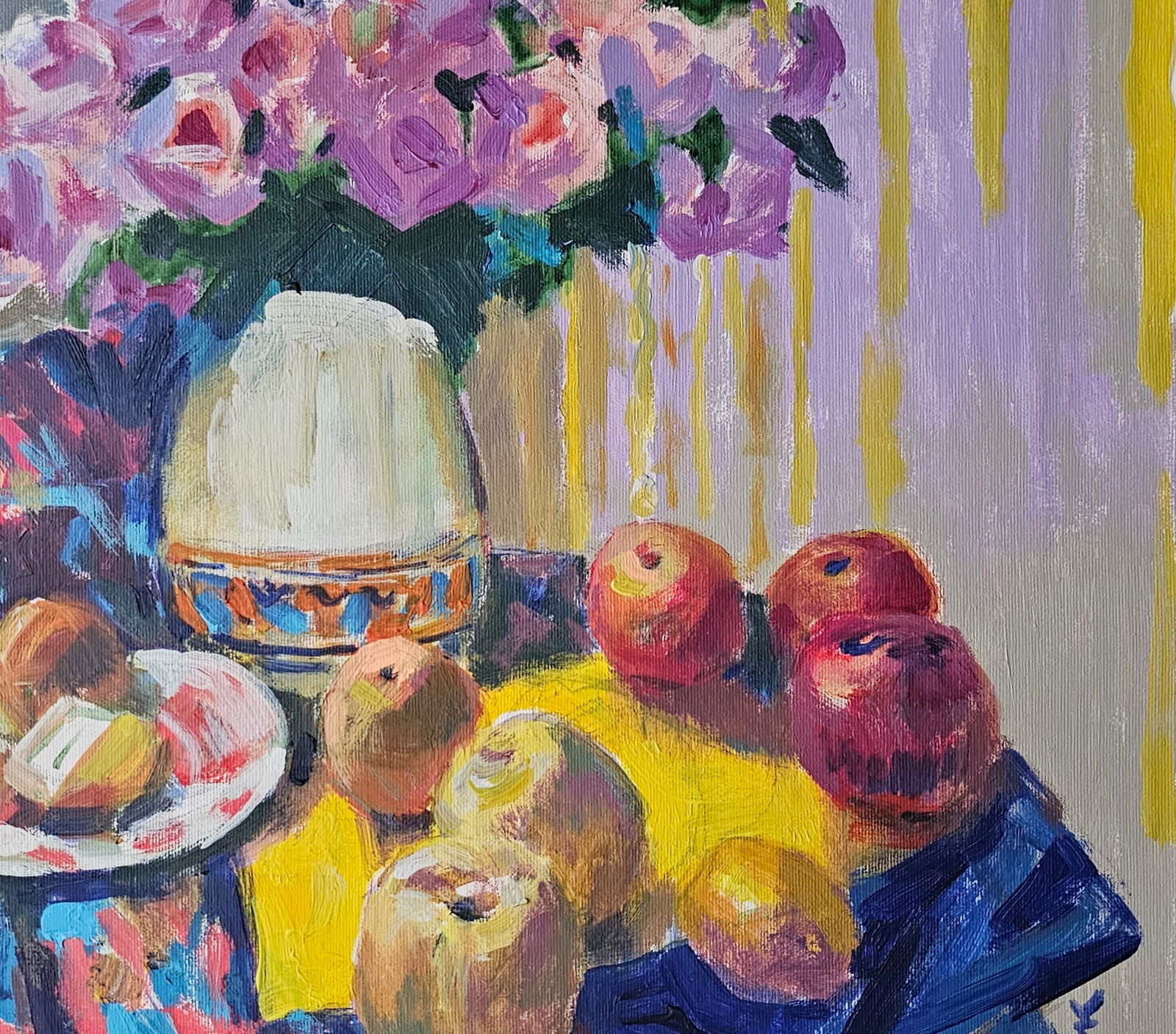 Acrylic painting Gifts of autumn Vyacheslav Petrovich Babac - 9