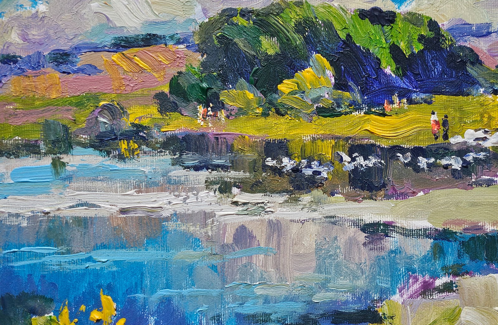 Acrylic painting on the bet Vyacheslav Petrovich Babac - 8