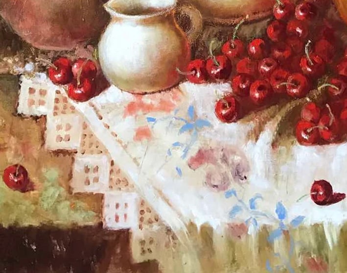 Oil painting Autumn still life Maria Mitrick - 8
