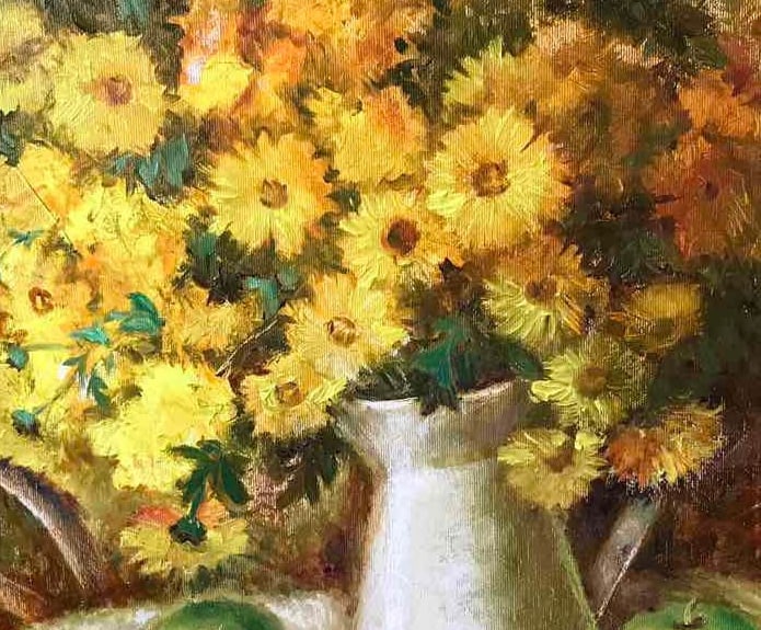 Oil painting Autumn still life Maria Mitrick - 5