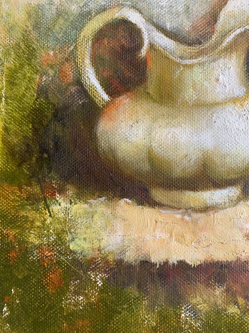 Oil painting Ukrainian tableware Maria Mitrick - 5