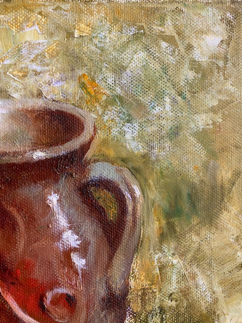 Oil painting Christmas eve Maria Mitrick - 3