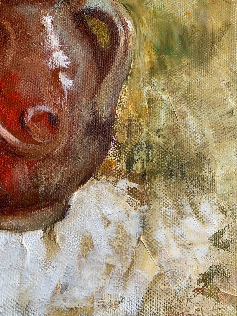 Oil painting Christmas eve Maria Mitrick - 4