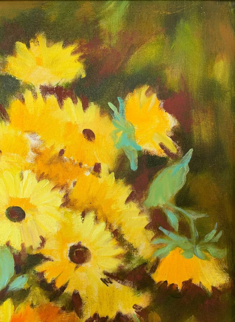 Oil painting autumn still life Maria Mitrick - 3