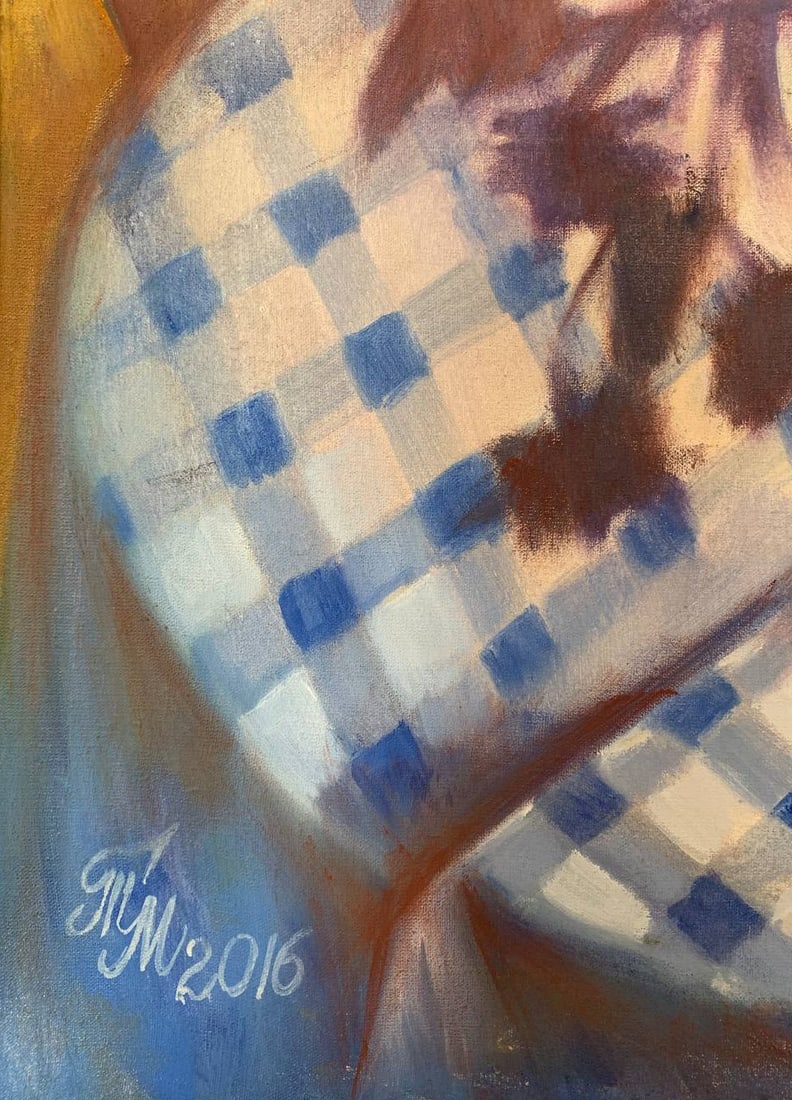 Oil painting autumn still life Maria Mitrick - 5