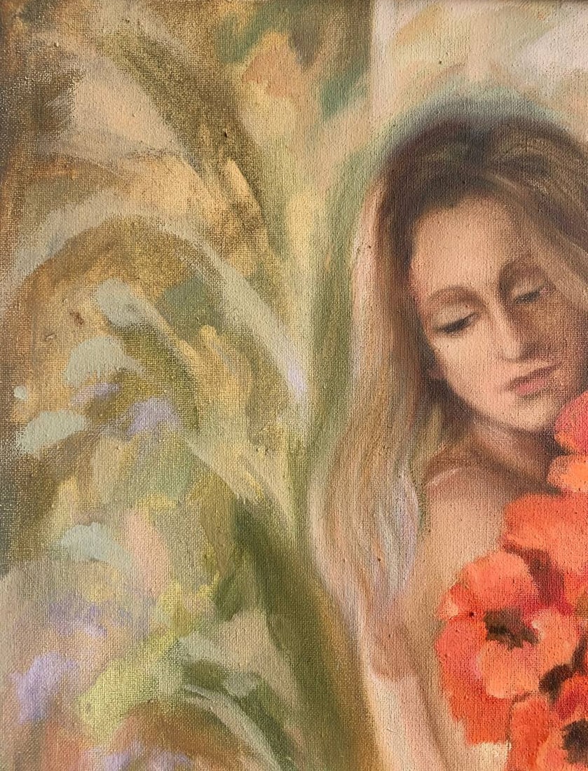 Oil painting Summer Maria Mitrick - 6