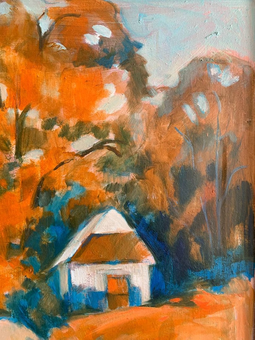 Oil painting Wildflowers Maria Mitrick - 3