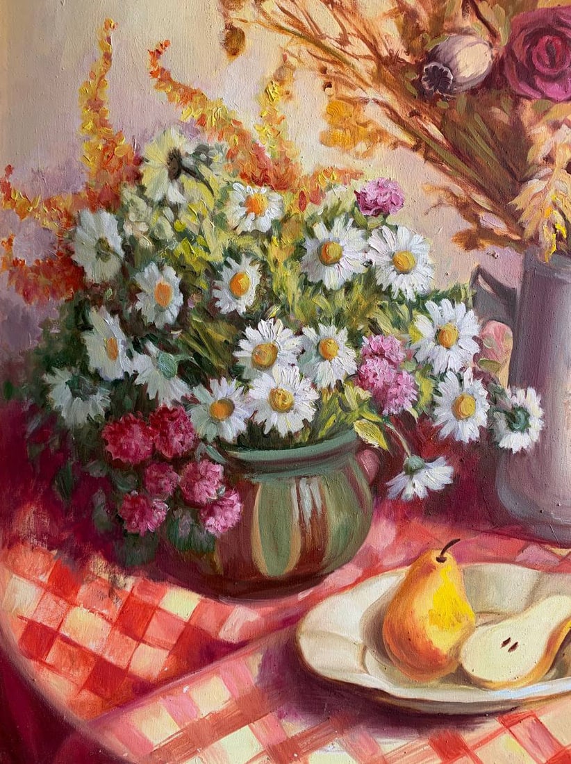 Oil painting Still life with pears Maria Mitrick - 5