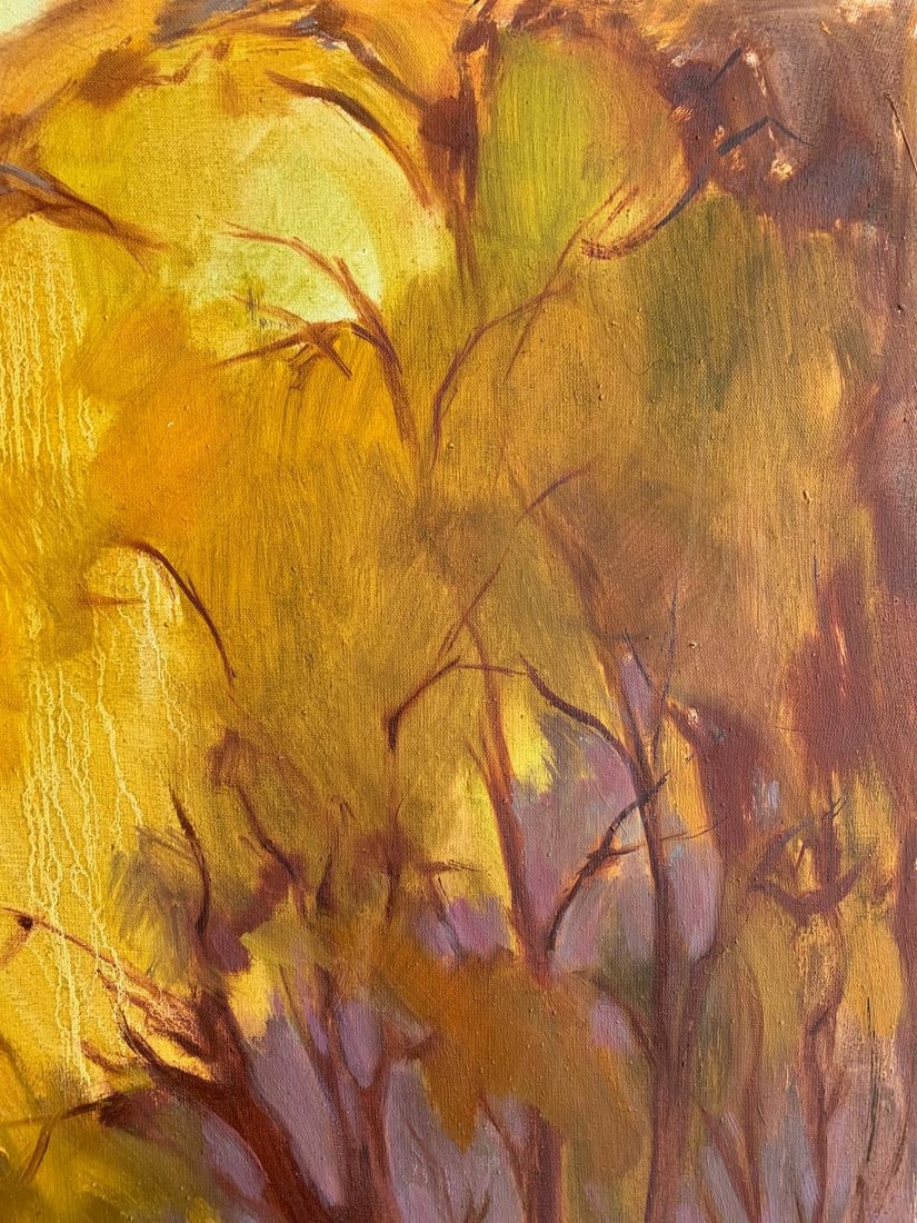 Oil painting rural motif Maria Mitrick - 3