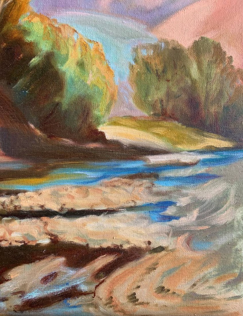 Oil painting Autumn motif Maria Mitrick - 4