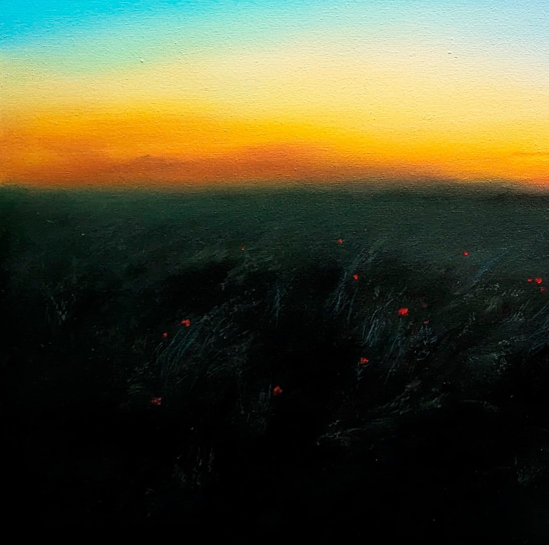 Oil painting Bunny suit Ukrainian painter - 4