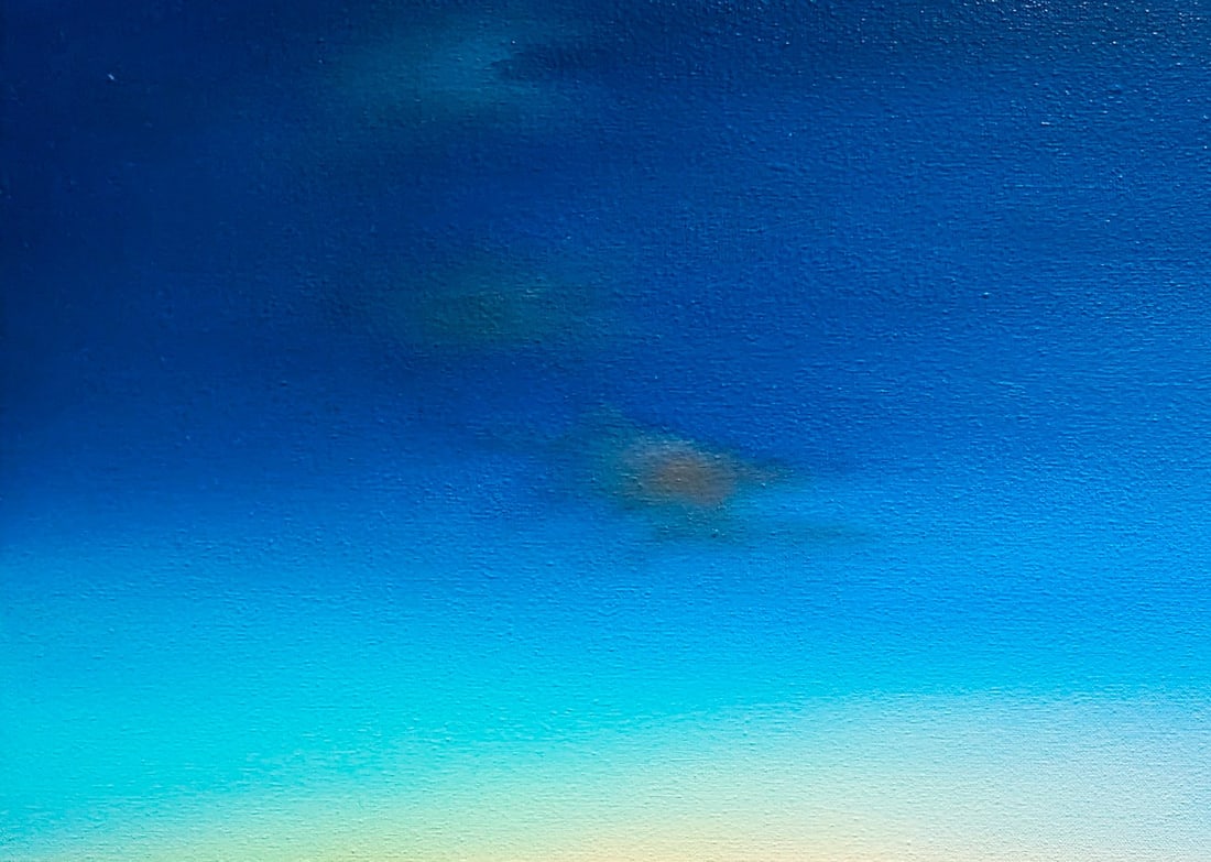 Oil painting Bunny suit Ukrainian painter - 7