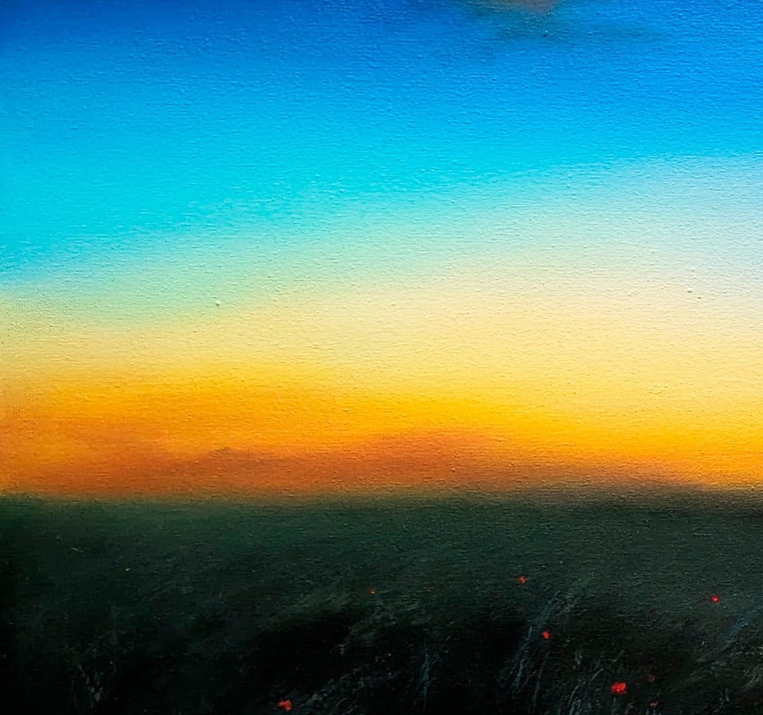 Oil painting Bunny suit Ukrainian painter - 8