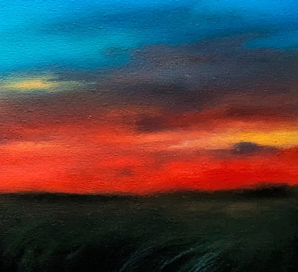 Oil painting Bunny suit Ukrainian painter - 9