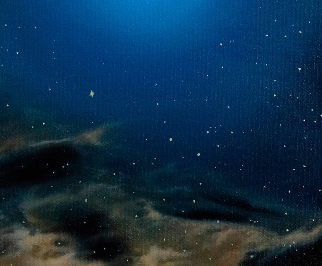 Oil painting Girls and stars Ukrainian painter - 10