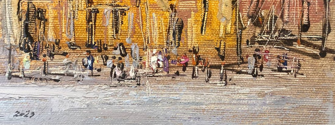 Oil painting Church of St. Nicholas (Kyiv) Andrii G. - 7