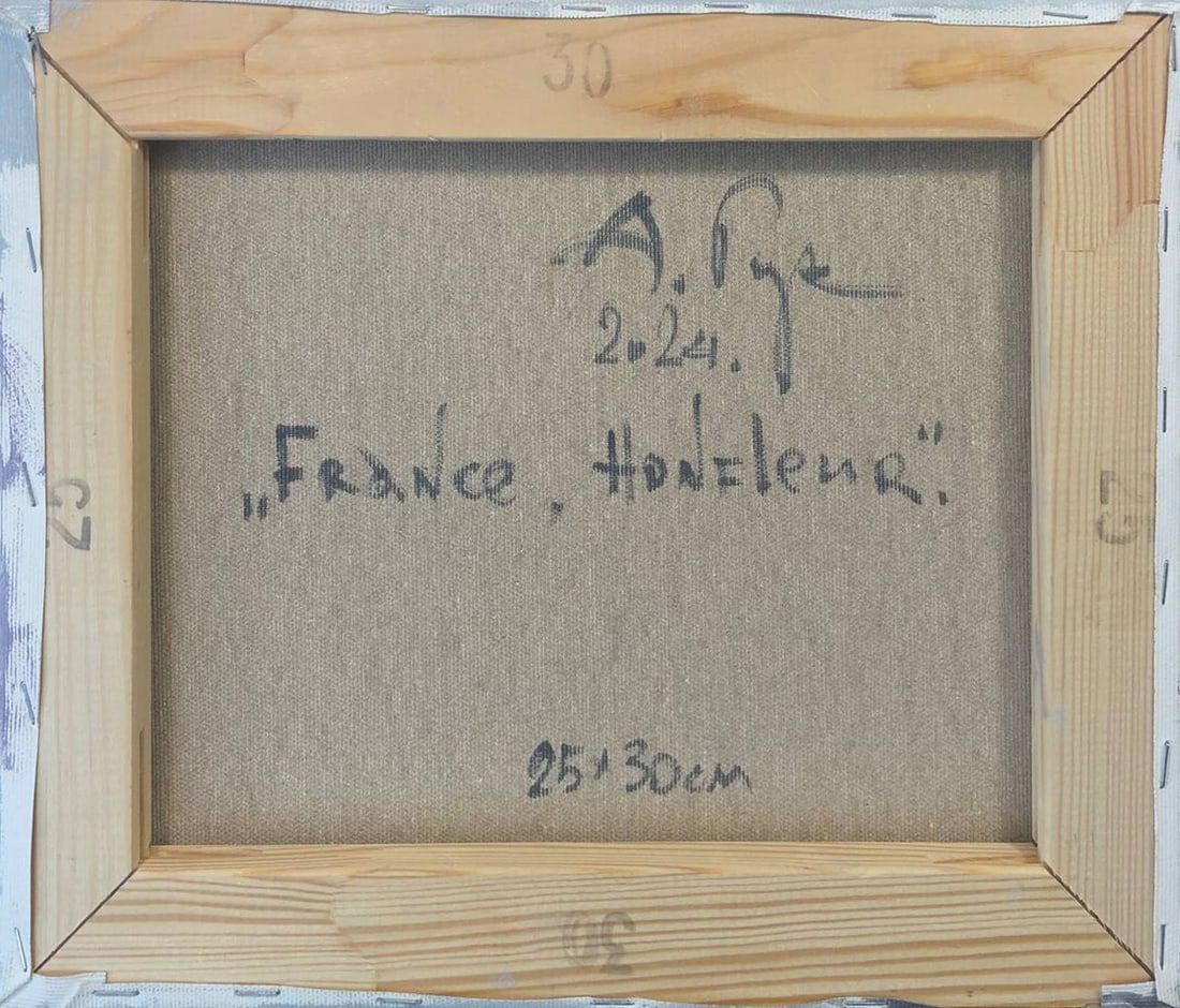 Oil painting France, Honfleur Andrii G. - 10