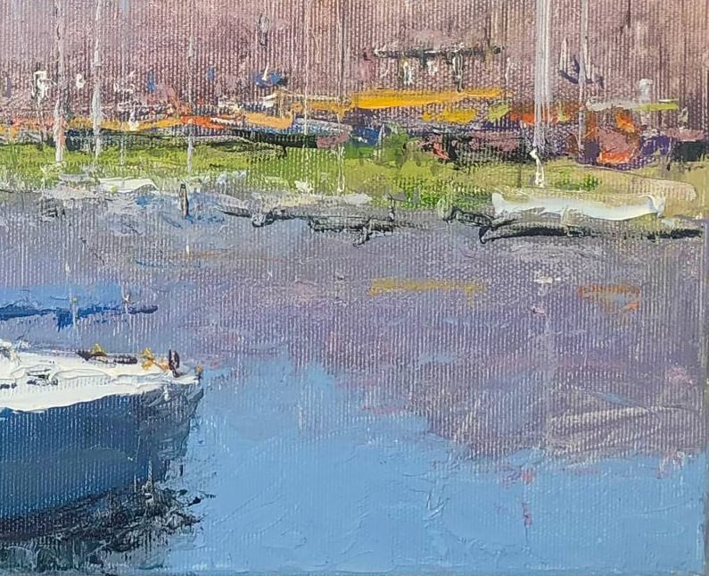 Oil painting France, Honfleur Andrii G. - 4