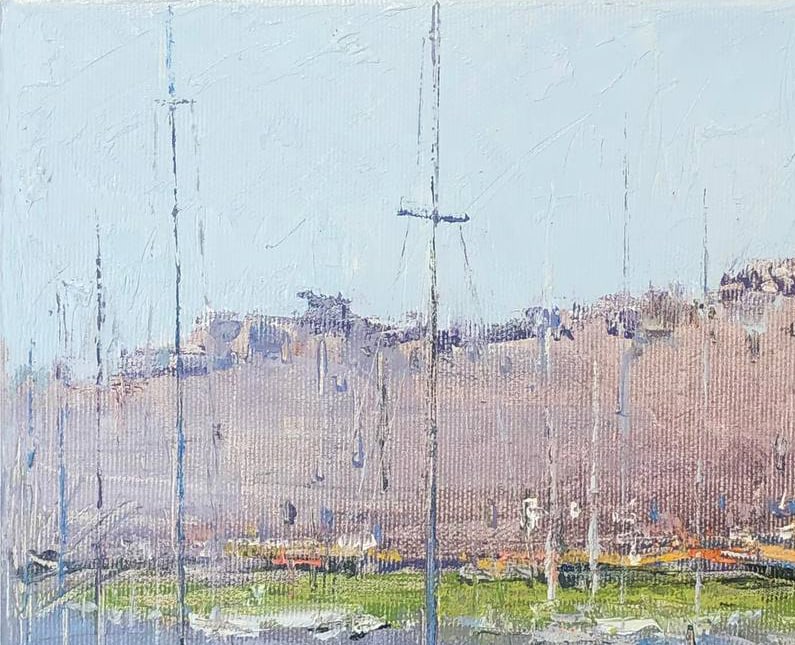 Oil painting France, Honfleur Andrii G. - 6