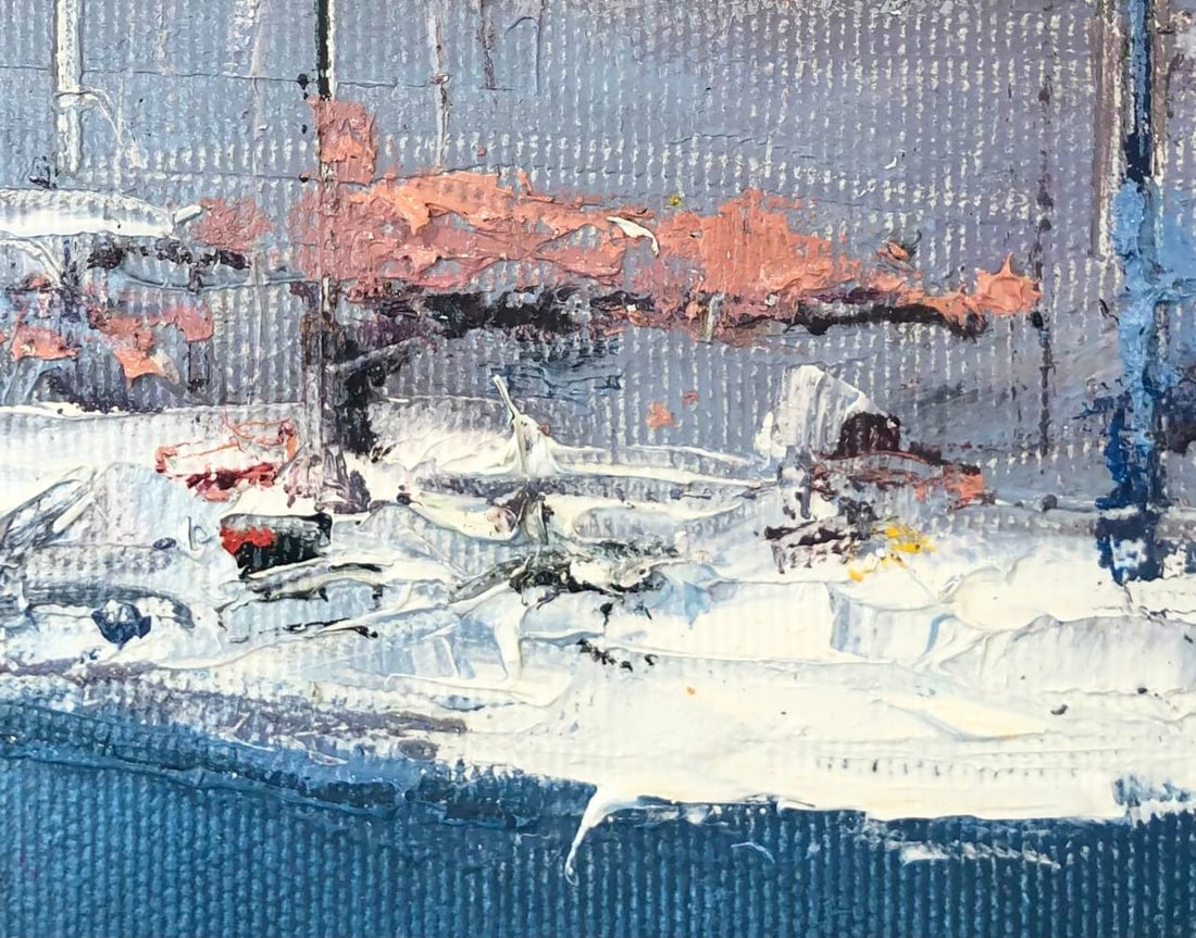 Oil painting France, Honfleur Andrii G. - 8