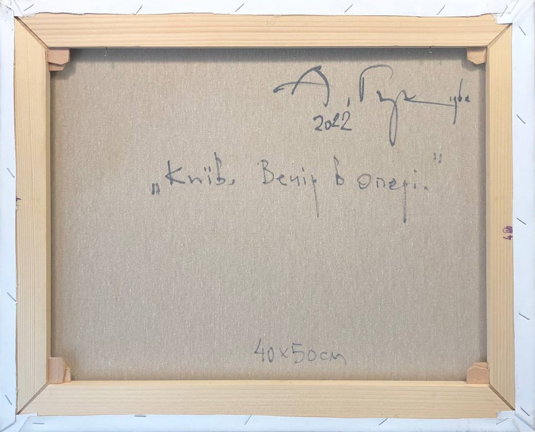 Oil painting Kyiv, Evening at the Opera Andrii G. - 10