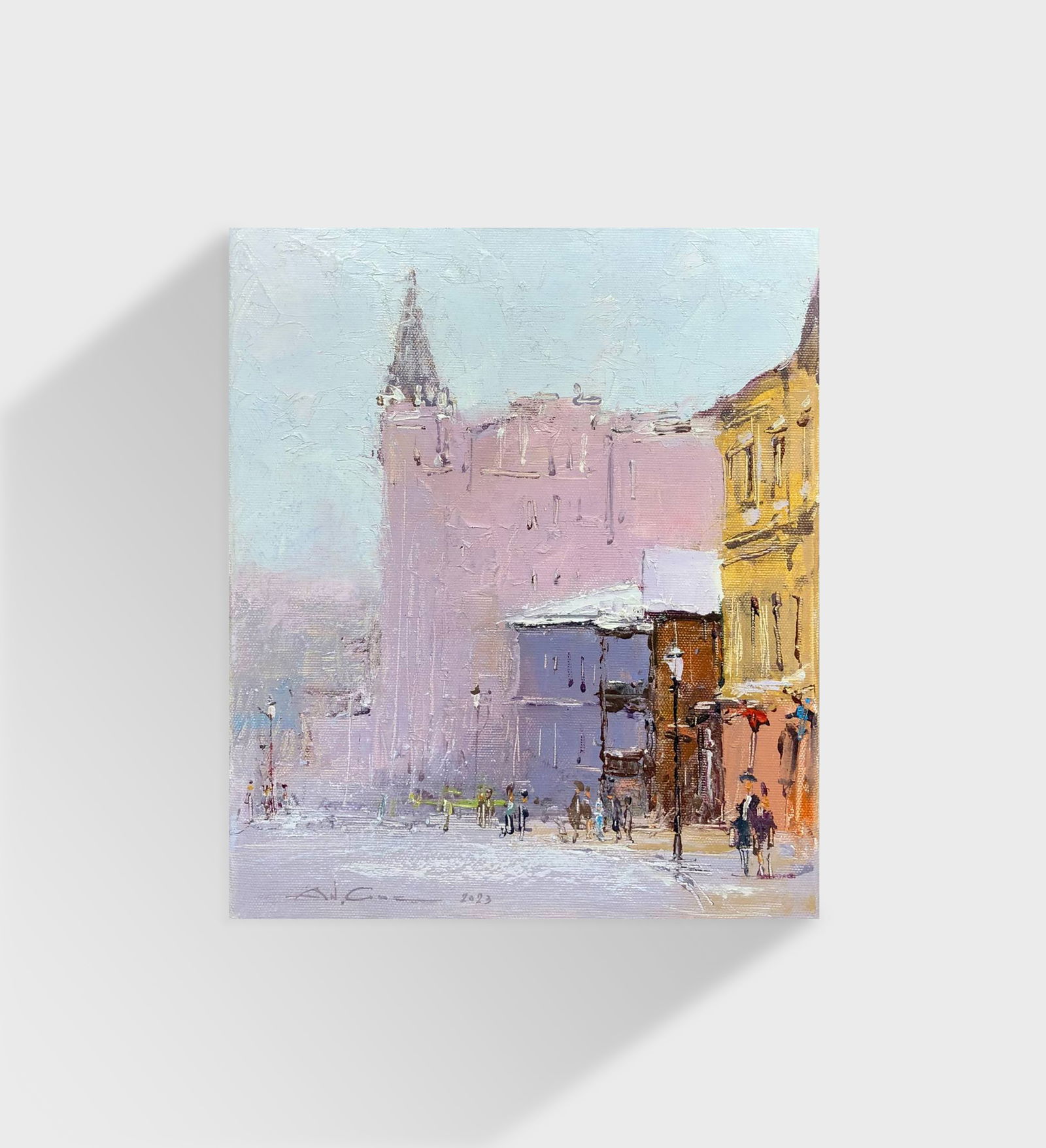 Oil painting Kyiv, St. Andrew's Descent Andrii G. - 6