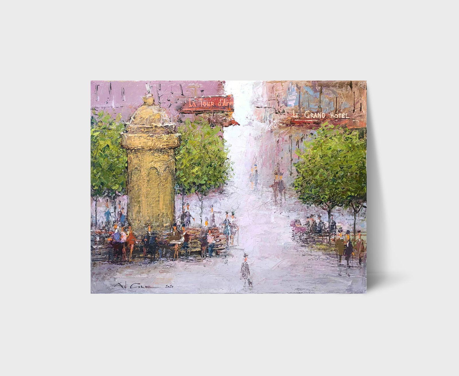 Oil painting Pleasant melody Andrii G. - 9