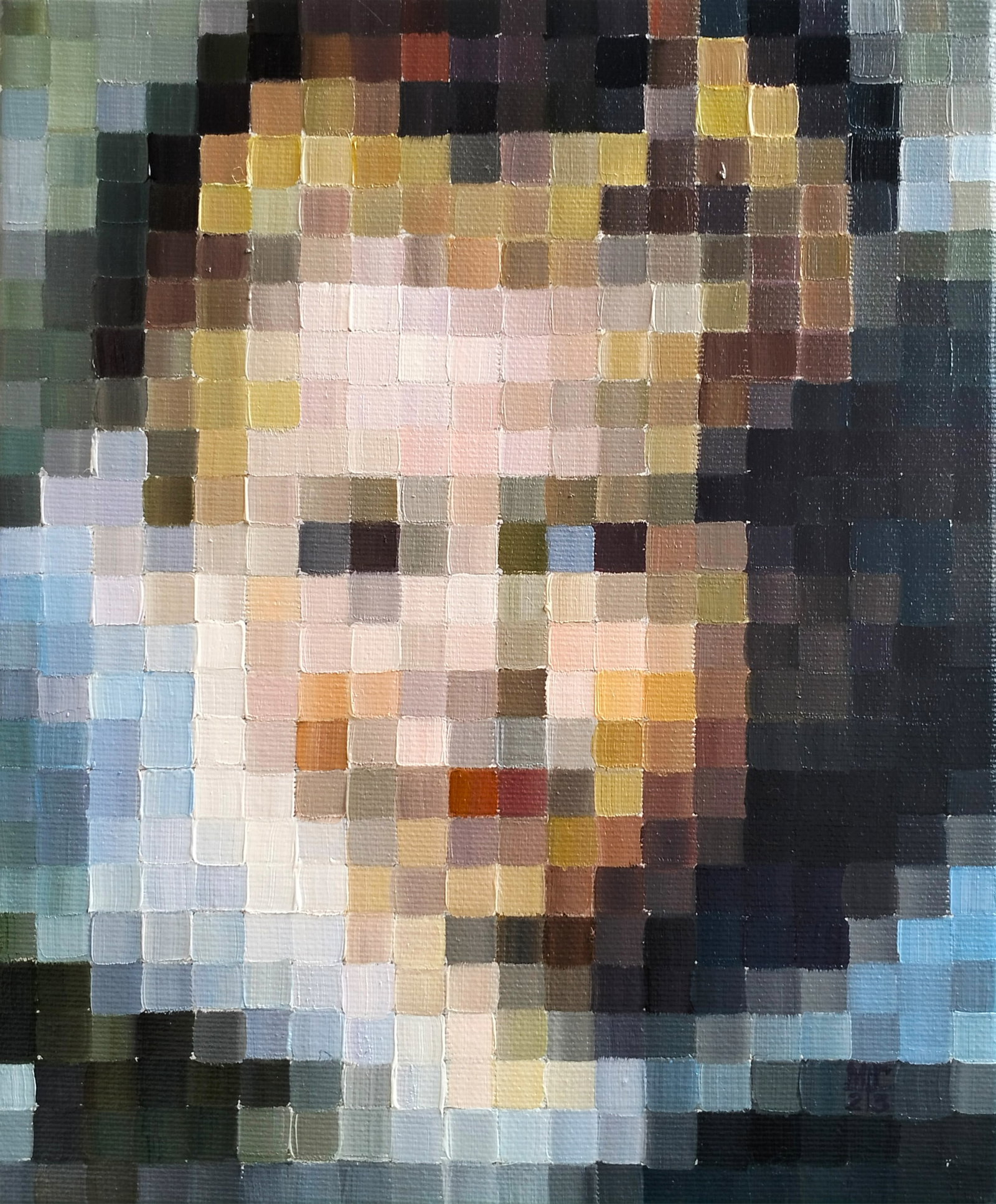 Oil painting Playing the classics. A child's image. Rubens a series of paintings Pixel M.Goreeva (1 of 10)
