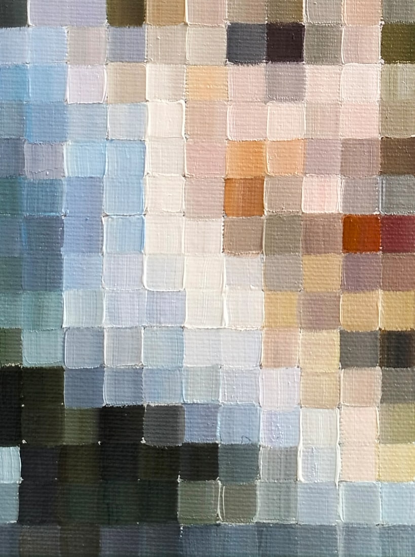 Oil painting Playing the classics. A child's image. Rubens a series of paintings Pixel M.Goreeva - 3