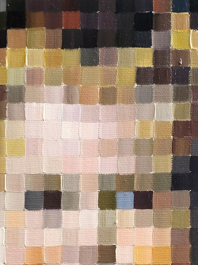 Oil painting Playing the classics. A child's image. Rubens a series of paintings Pixel M.Goreeva - 5