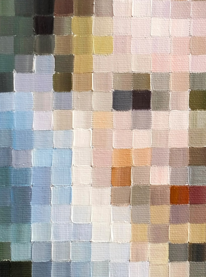 Oil painting Playing the classics. A child's image. Rubens a series of paintings Pixel M.Goreeva - 7