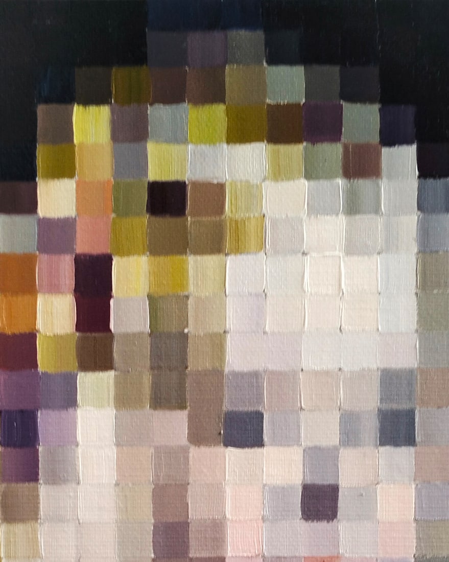 Oil painting Playing the classics. A child's image. Velazquez a series of paintings Pixel M.Goreeva - 5