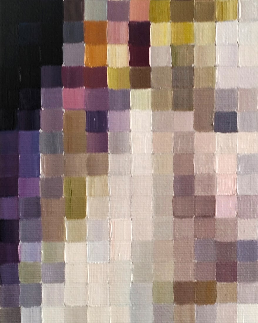 Oil painting Playing the classics. A child's image. Velazquez a series of paintings Pixel M.Goreeva - 7