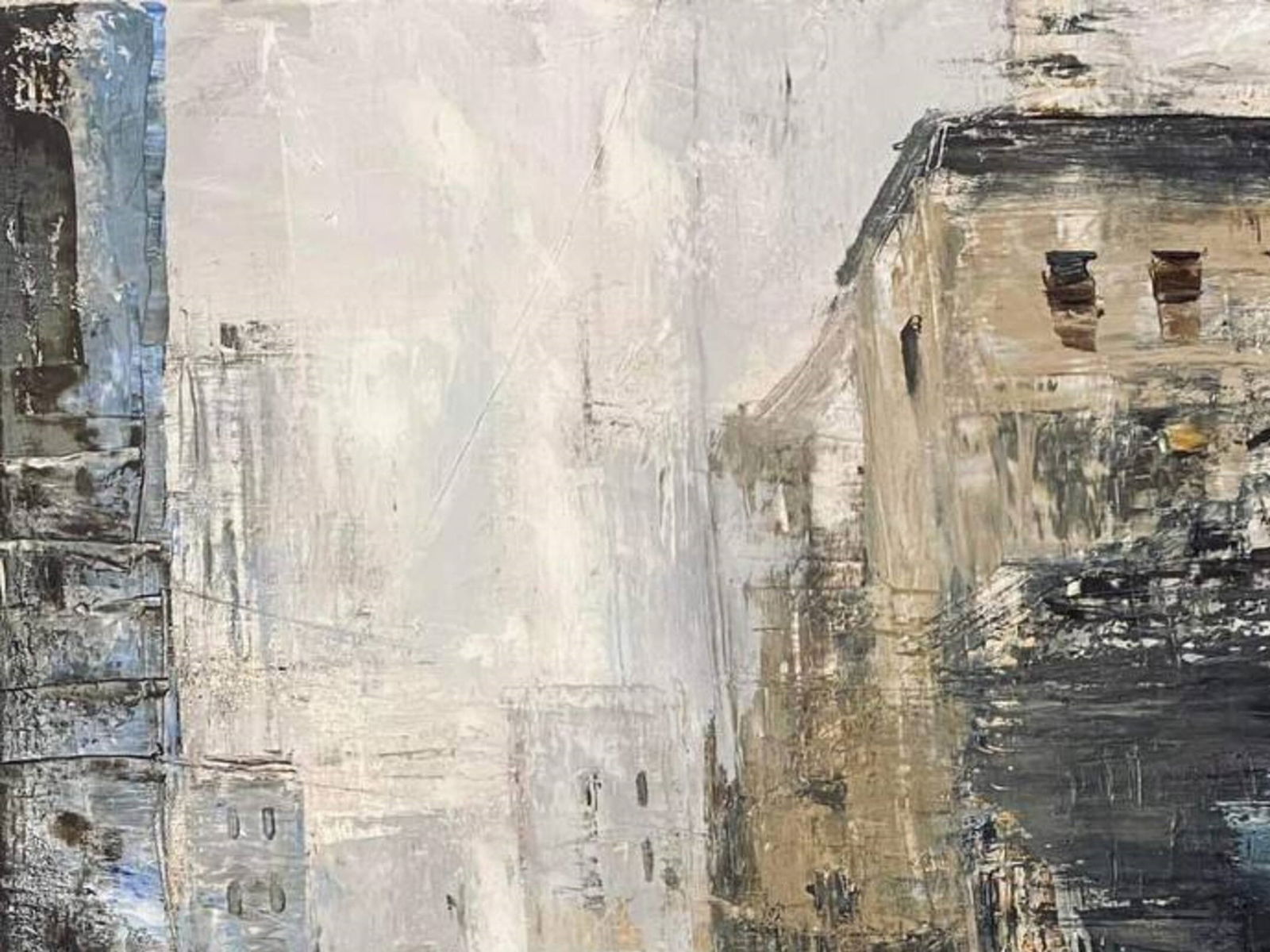 Oil painting Street after the rain Igor Kutsenko - 5