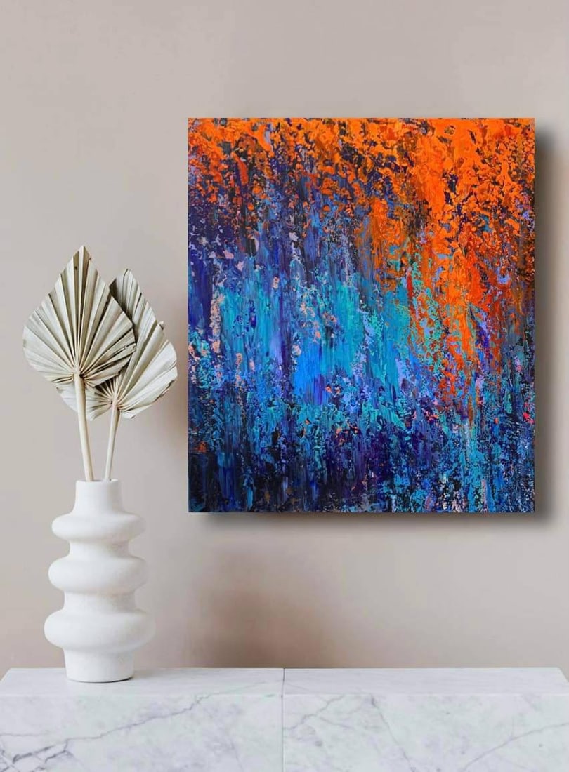 Acrylic painting Summer colors Igor Kutsenko - 6