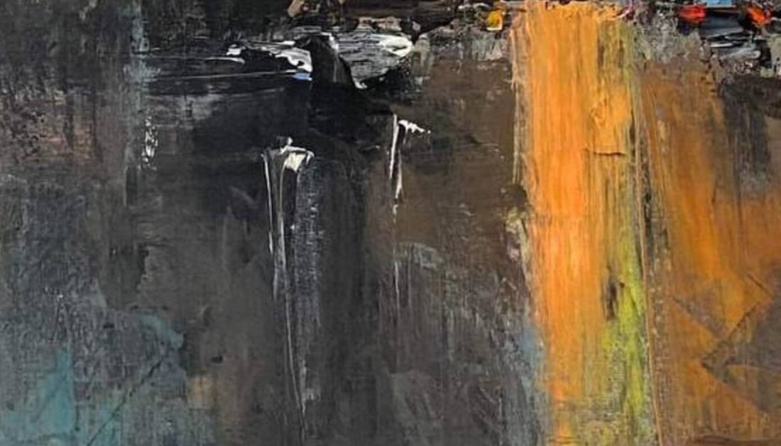 Acrylic painting The first rays of sun after the rain Igor Kutsenko - 4