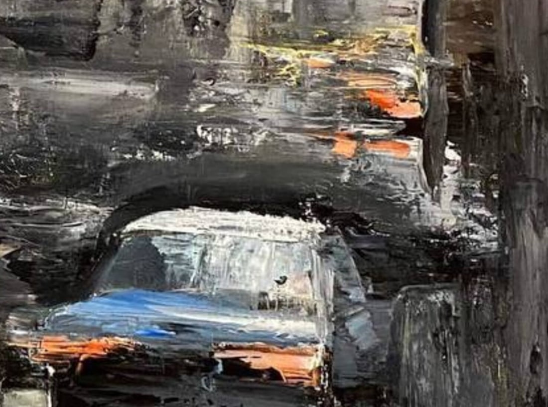 Oil painting Morning street in Kharkov Igor Kutsenko - 4