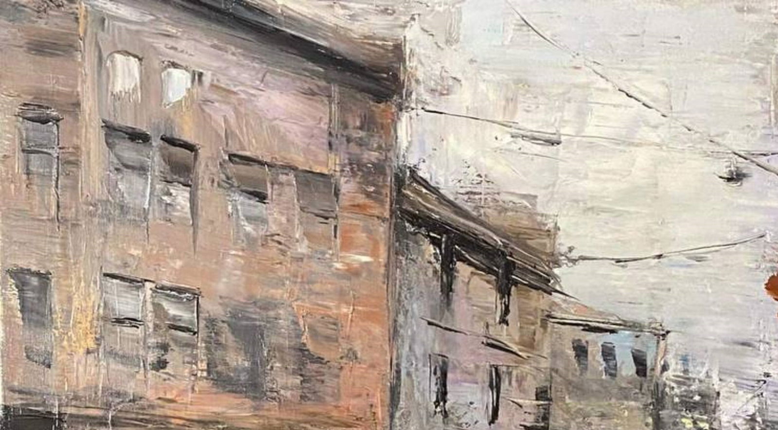 Oil painting Morning street in Kharkov Igor Kutsenko - 5