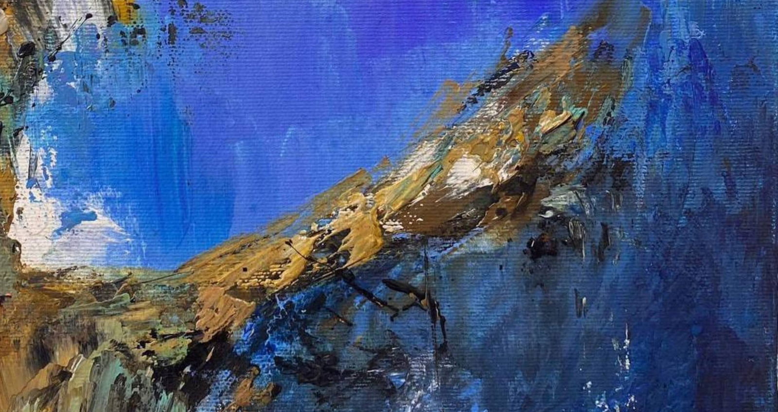 Acrylic painting Morning over the pond Igor Kutsenko - 4