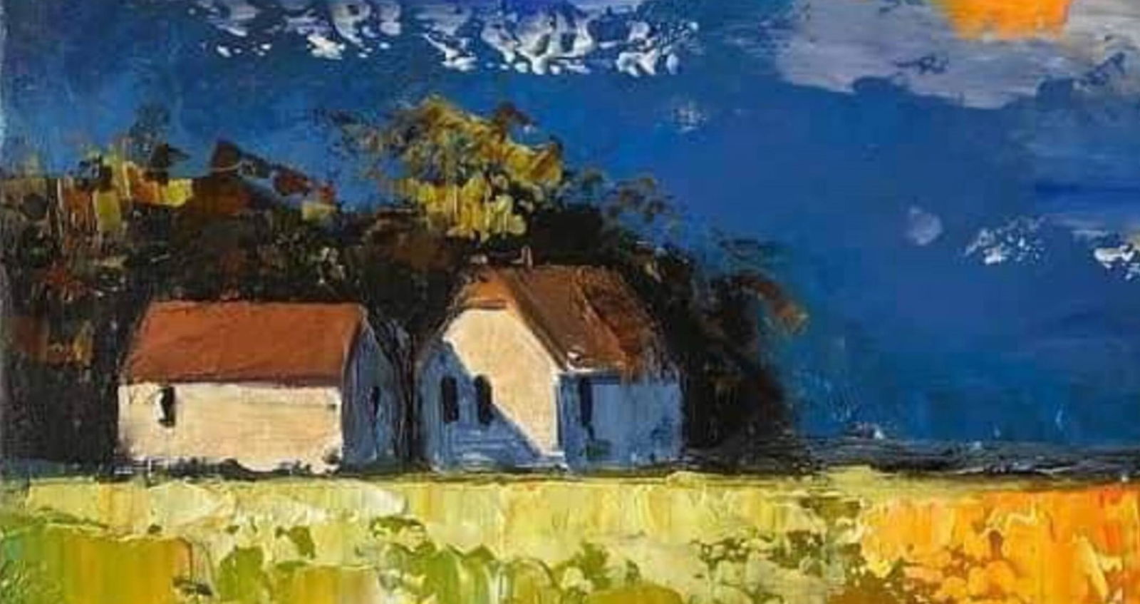 Acrylic painting Warm rainy day Igor Kutsenko - 2